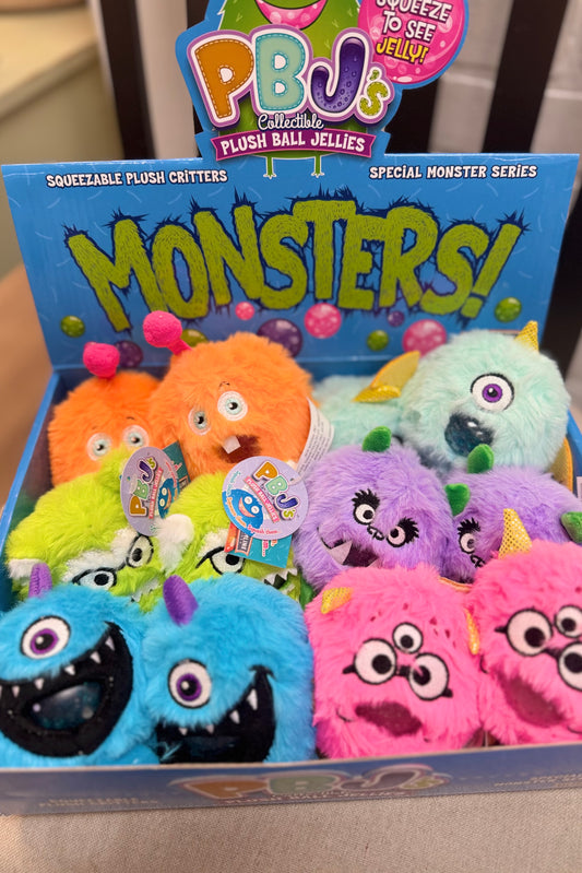 PBJ Squeezy Monster Pets (Choose from 6 Styles)