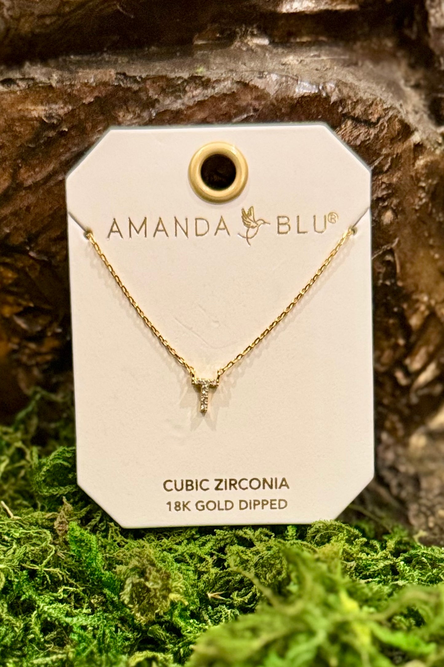 Amanda Blu Initial Necklace in Gold