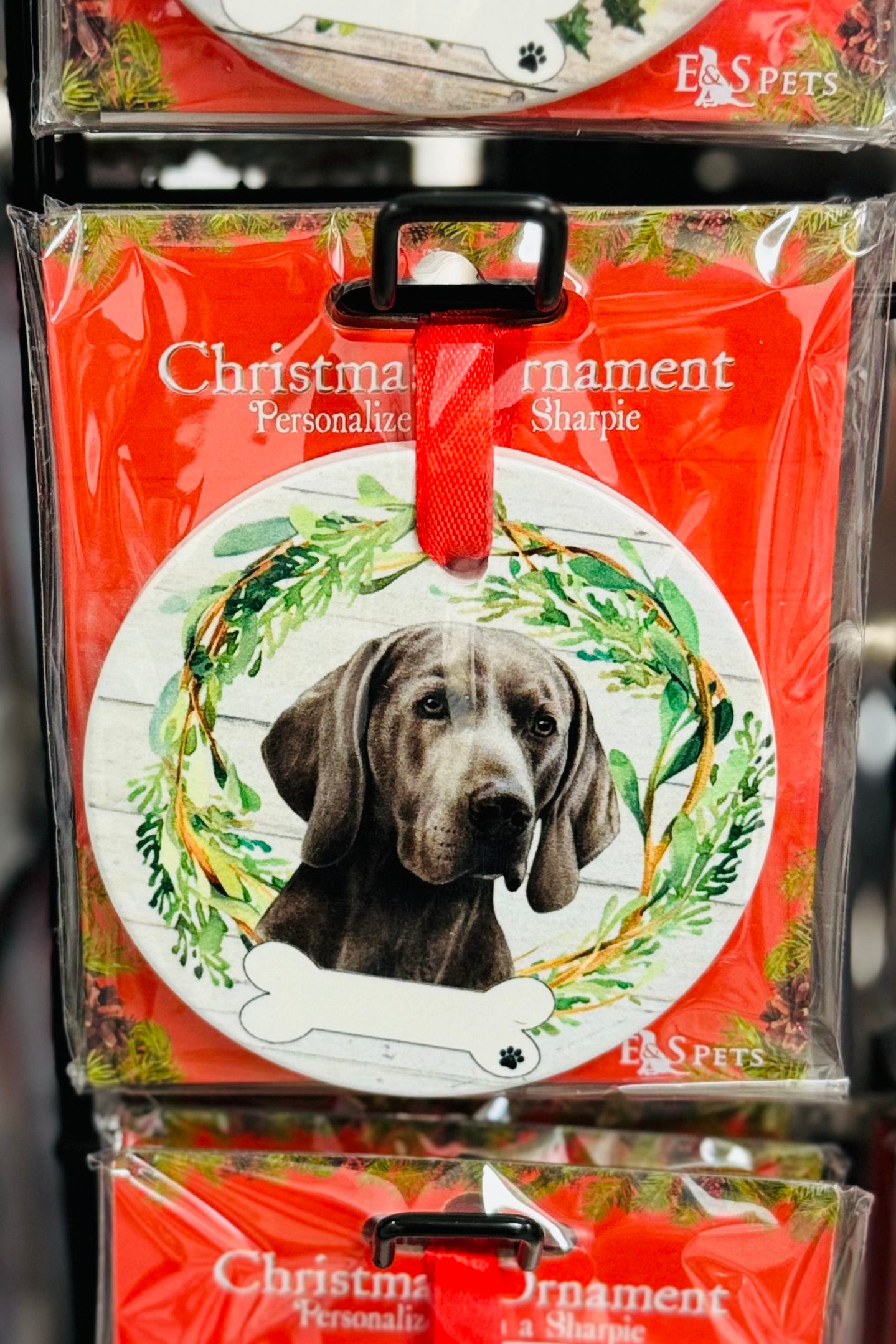 Favorite Pet Breed Ceramic Ornament (Choose from 88 styles)