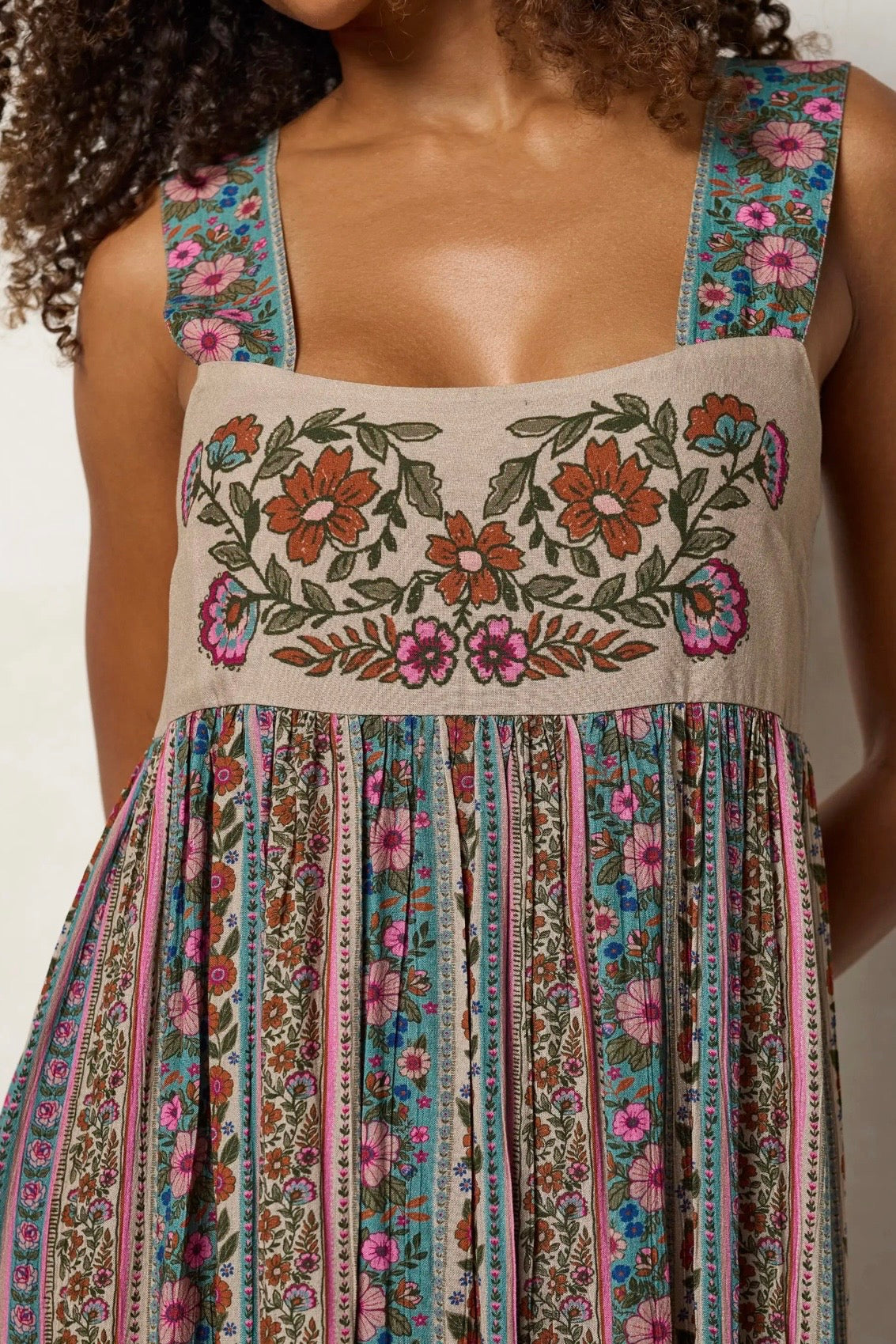Natural Life Tricia Maxi Dress- Florence Borders
