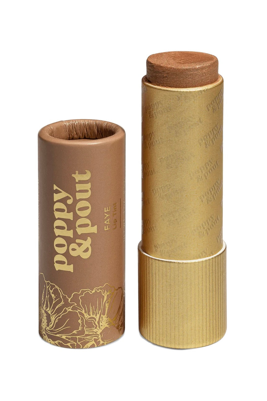 Poppy & Pout Faye Tinted Sweet Mint Premium Organic Lip Balm