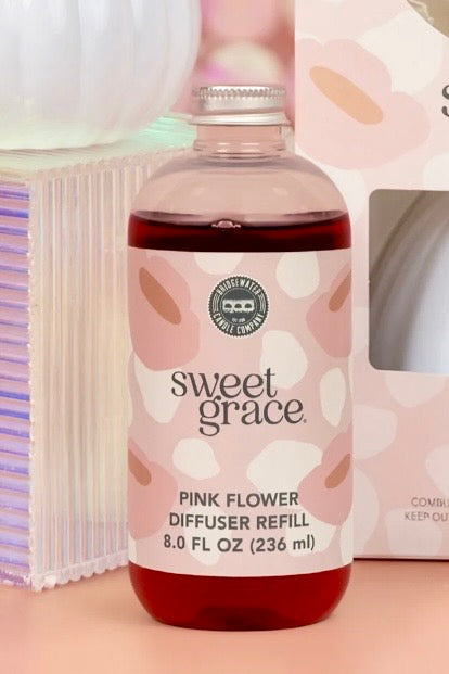 Pink Refill Oil for White Sweet Grace Flower Diffuser