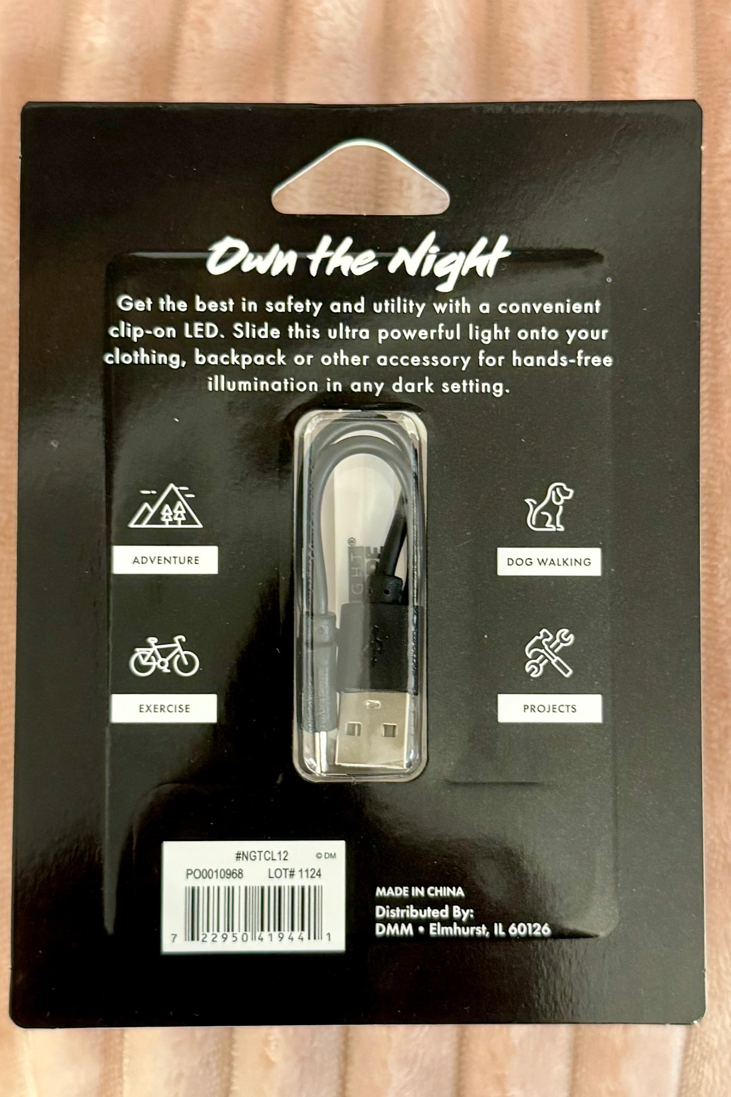 Night Scope Rechargeable LED Clip On Light