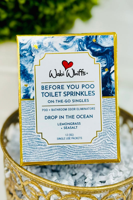 Drop in the Ocean Before You Go Toilet Sprinkles by Wabi Whiffs