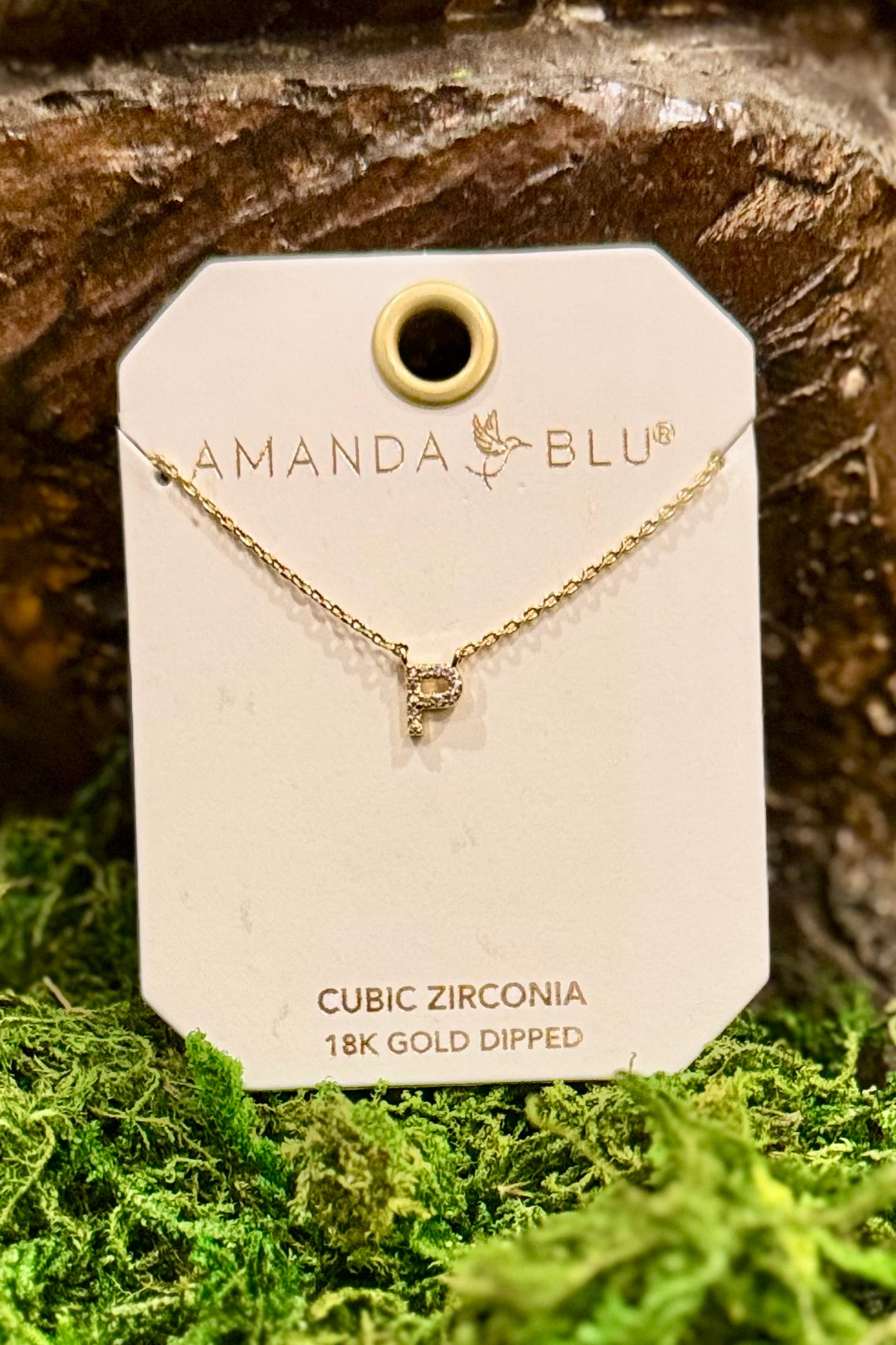 Amanda Blu Initial Necklace in Gold