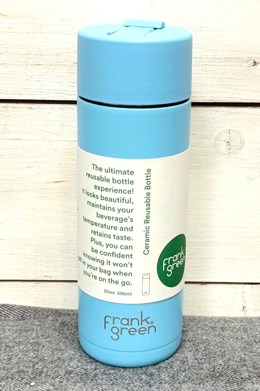 20 oz Frank Green Reusable Bottle with Ceramic Lining- HALF PRICE SUMMER SALE