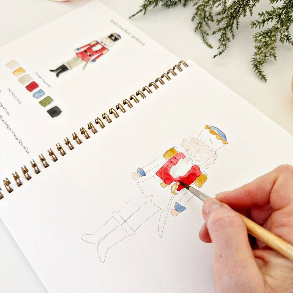 Nutcracker Watercolor Workbook: Emily Lex Studio