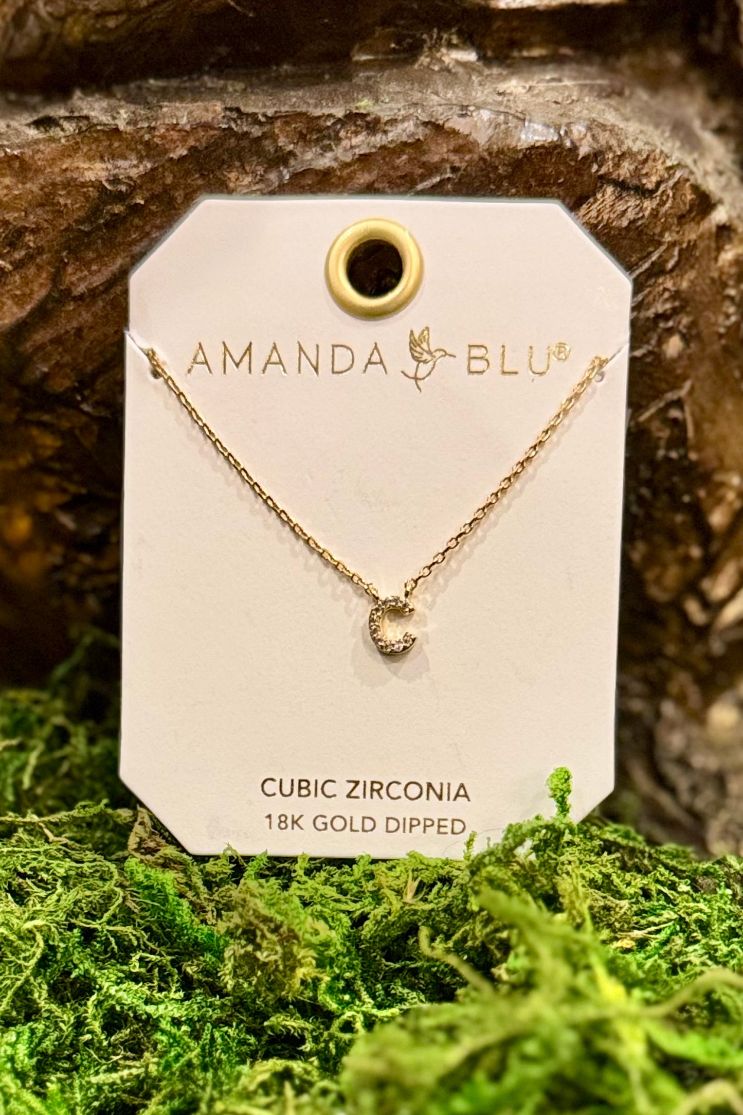 Amanda Blu Initial Necklace in Gold