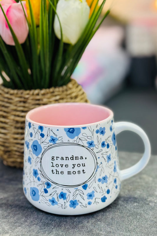 Grandma, Love You Most 18 Ounce Mug