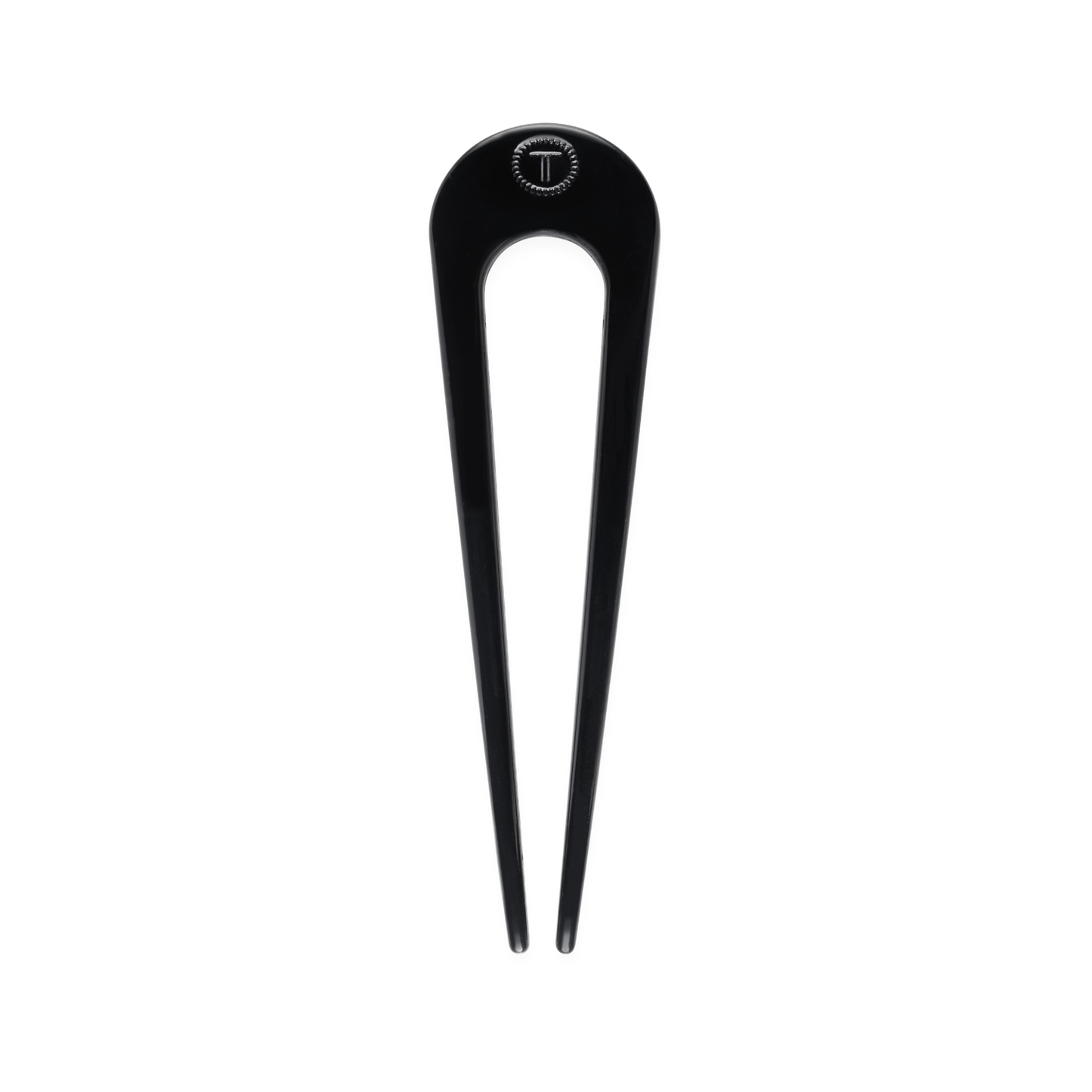 Teleties French Hair Pin- Jet Black