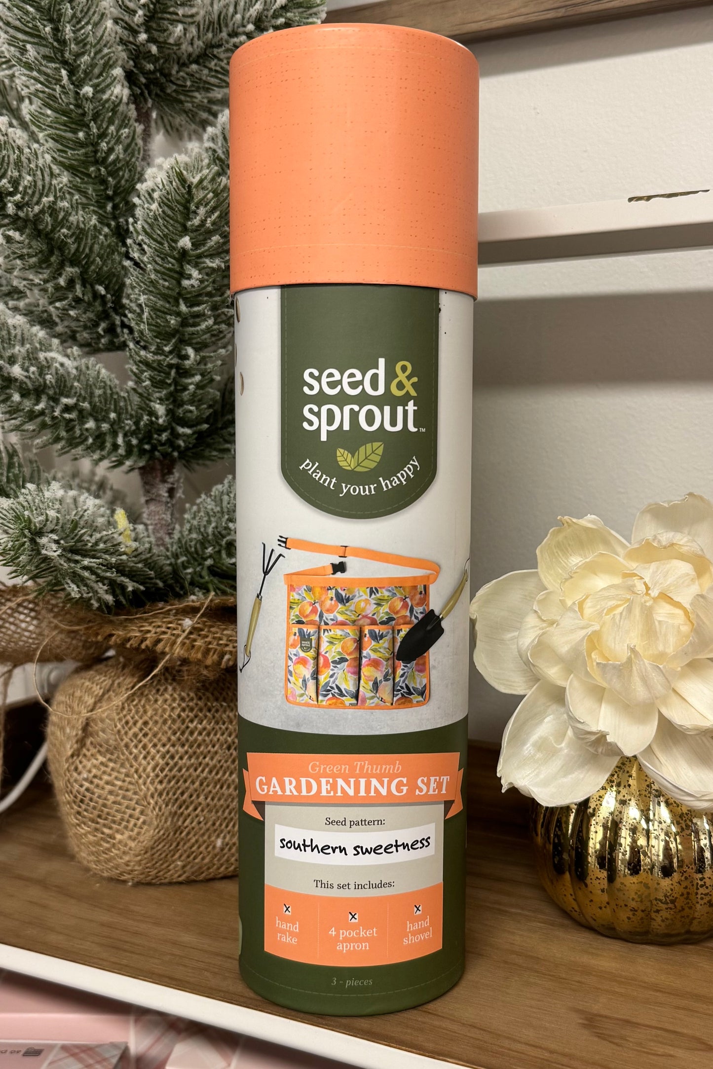 Seed & Sprout 3 Piece Gardening Set