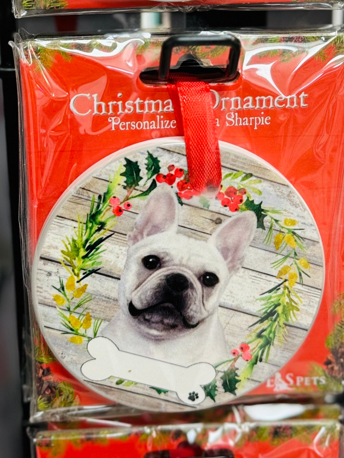 Favorite Pet Breed Ceramic Ornament (Choose from 88 styles)