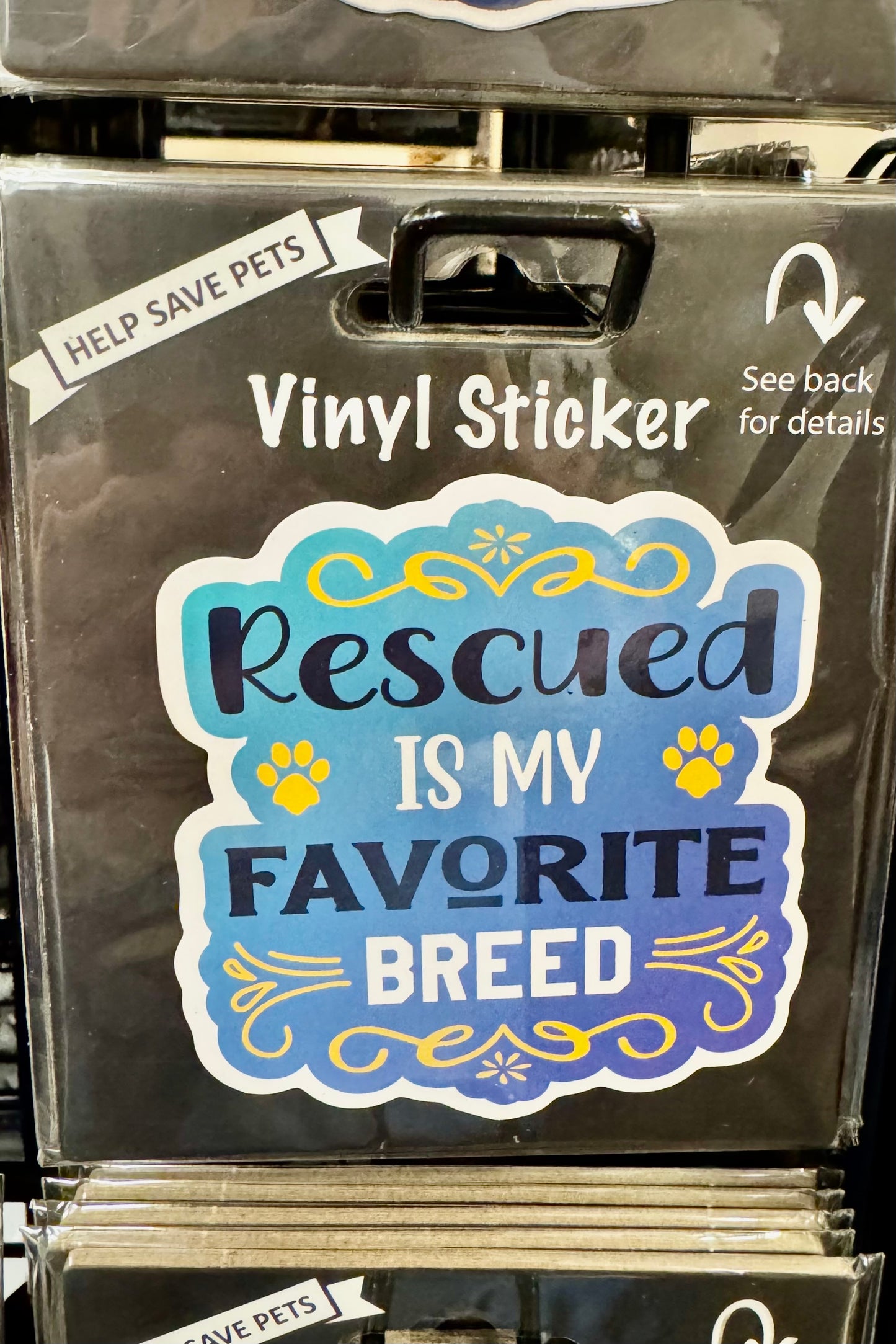 E & S Pets Vinyl Stickers