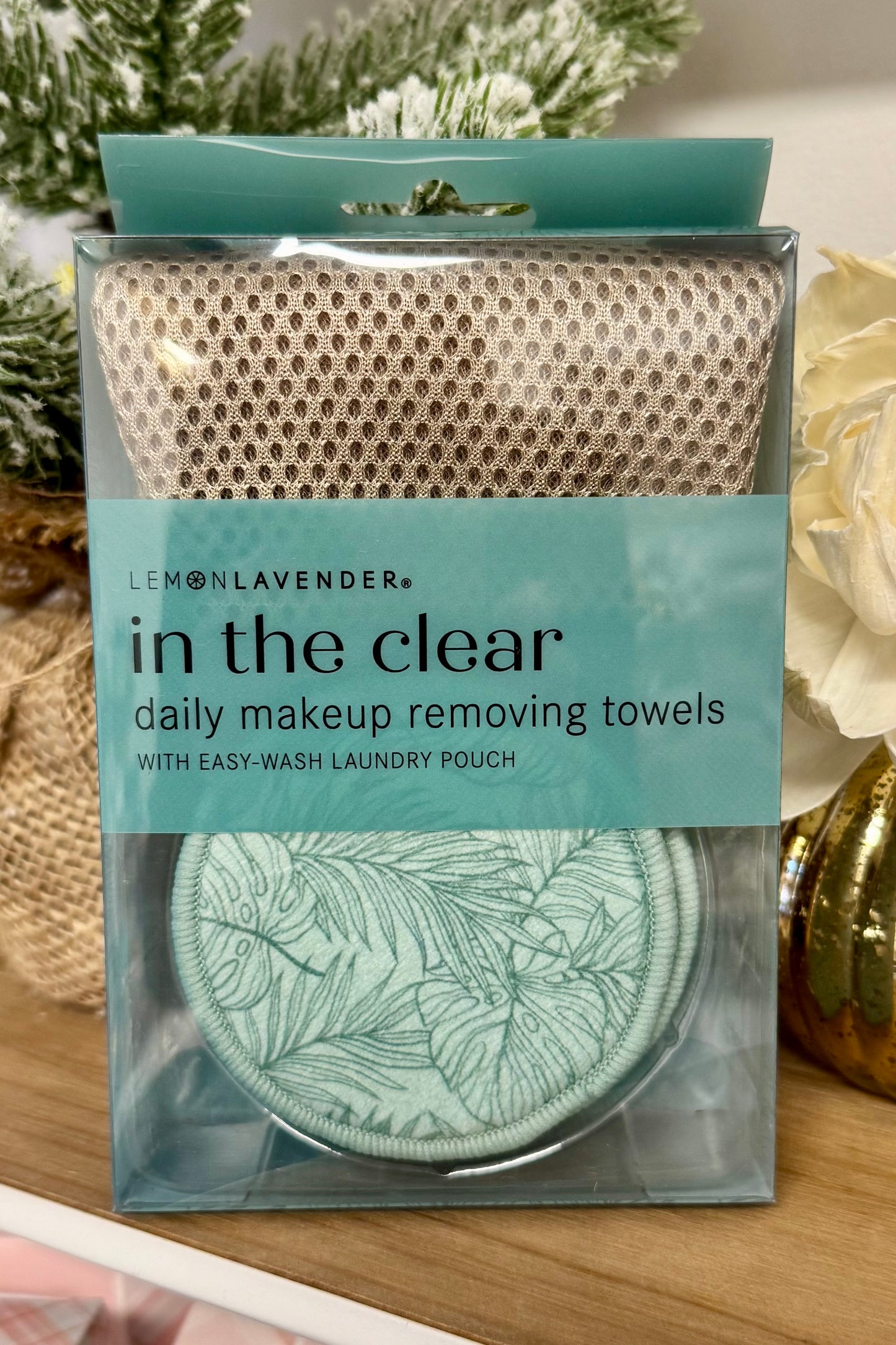 Lemon Lavender In The Clear Daily Makeup Removing Towel Set