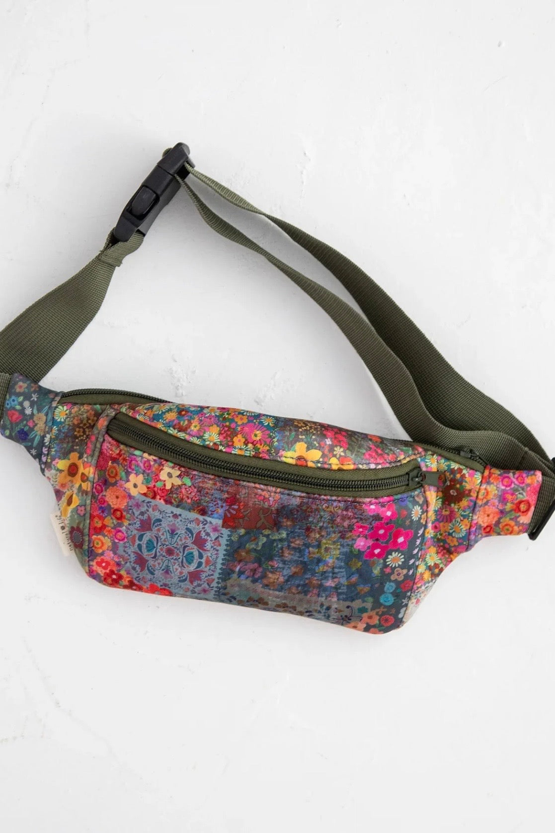 Natural Life Go Anywhere Fanny Pack- Patchwork