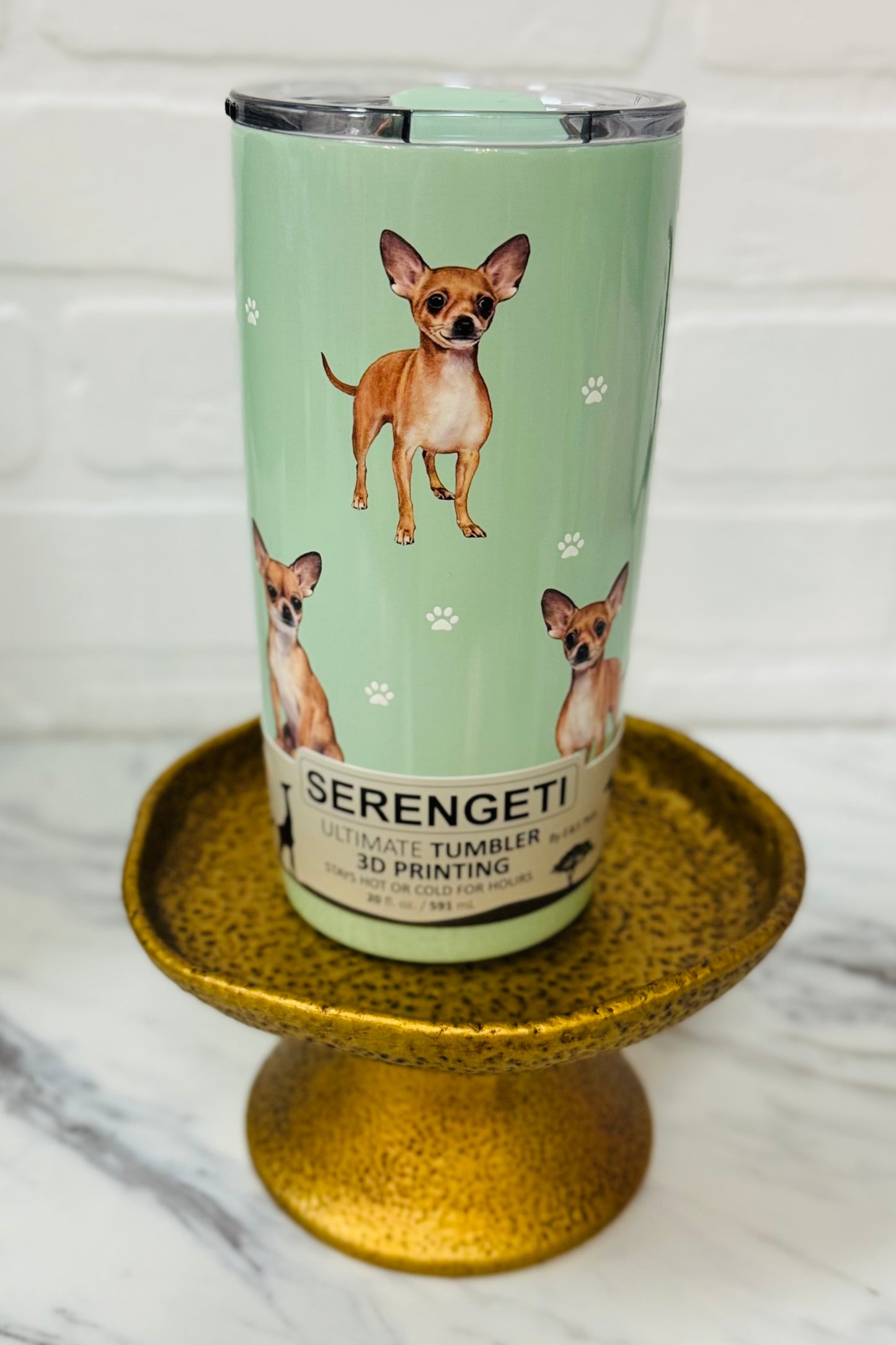 Serengeti Insulated Stainless Steel Pet Breed Tumblers (Select your breed)