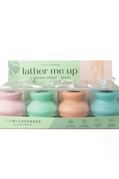 Lemon Lavender Lather Me Up Silicone Brush