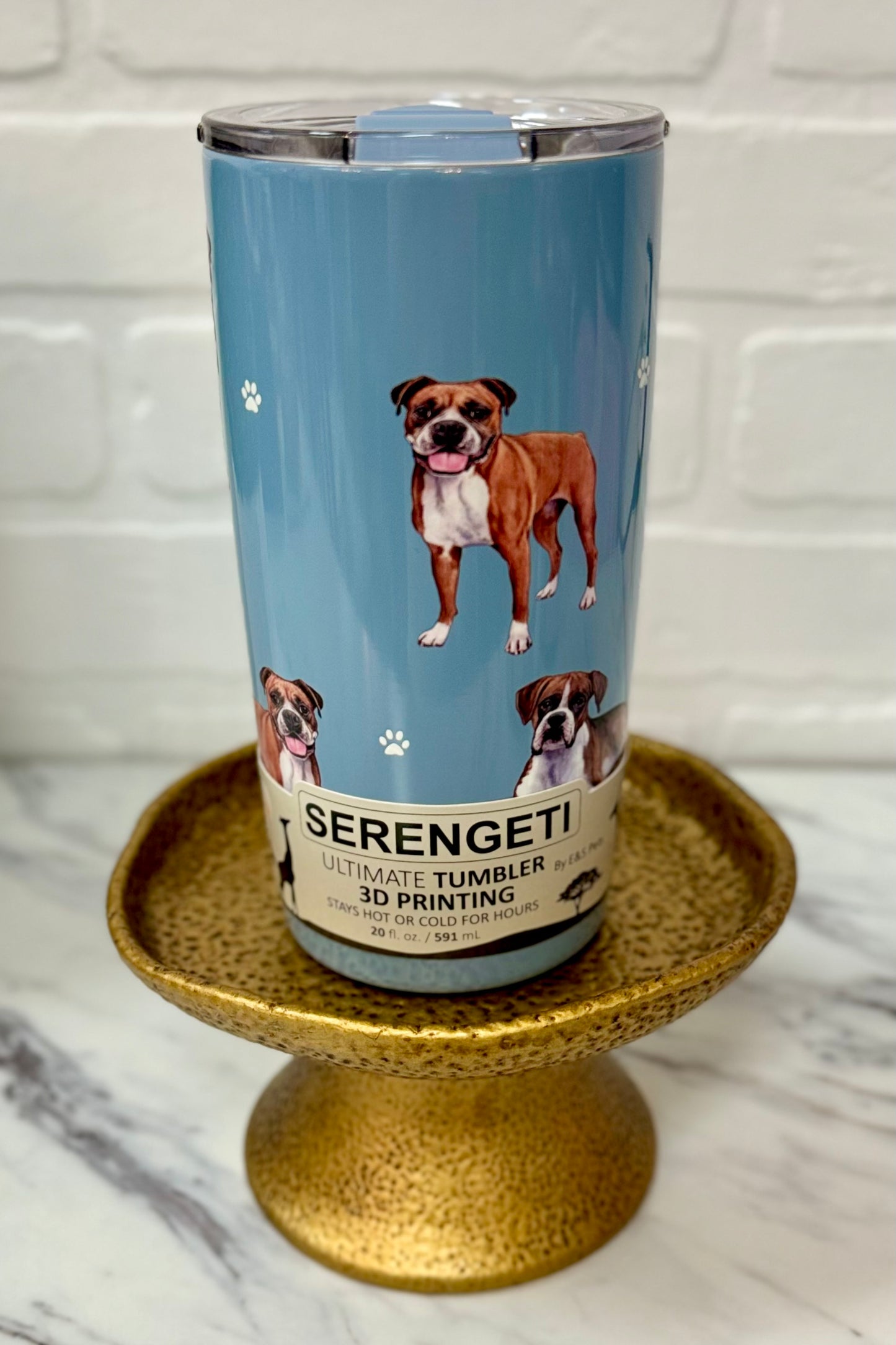 Serengeti Insulated Stainless Steel Pet Breed Tumblers (Select your breed)