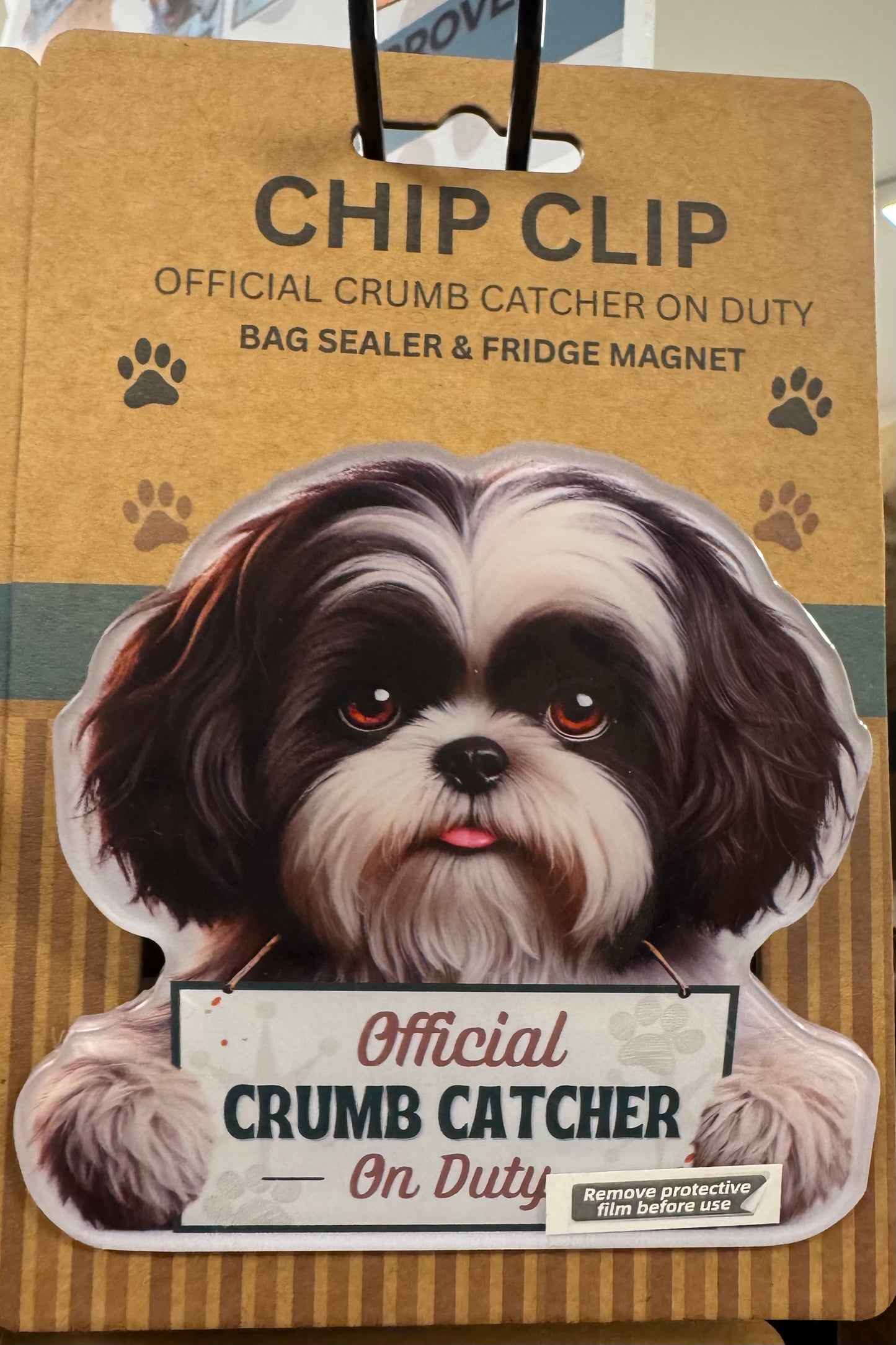 E & S Pets Magnetic Chip Clip- Official Crumb Catcher on Duty