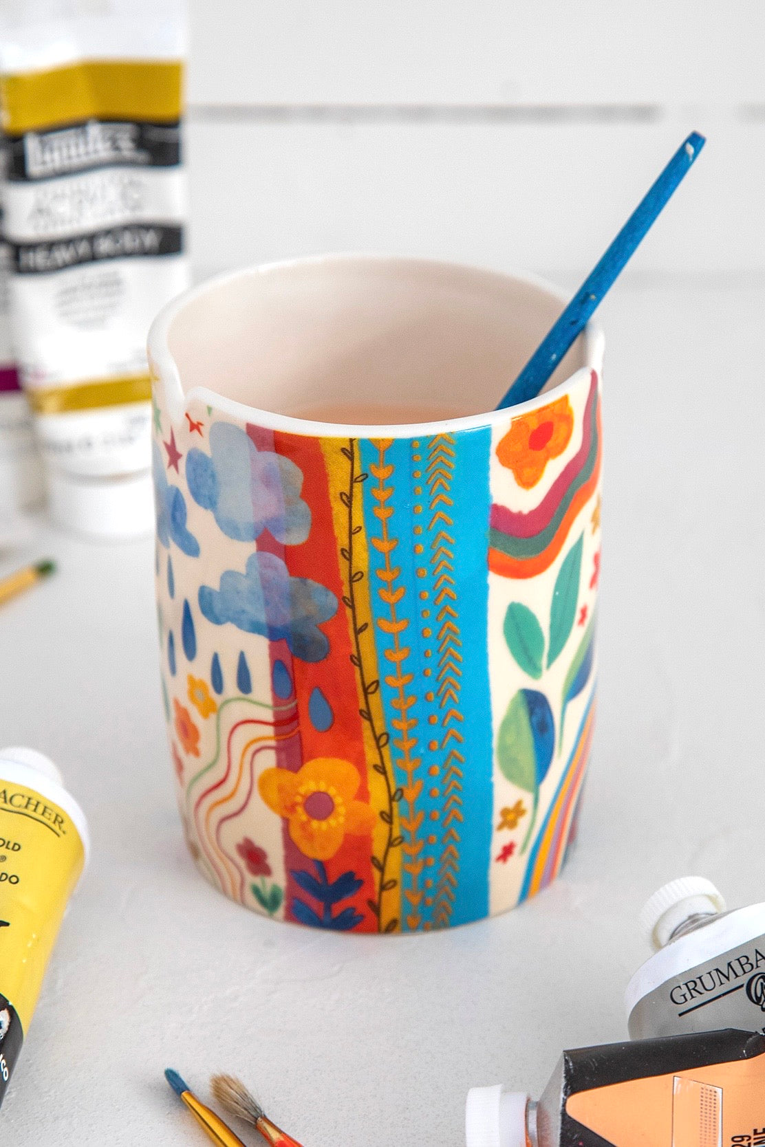 Natural Life Painter's Cup- Make Good Things