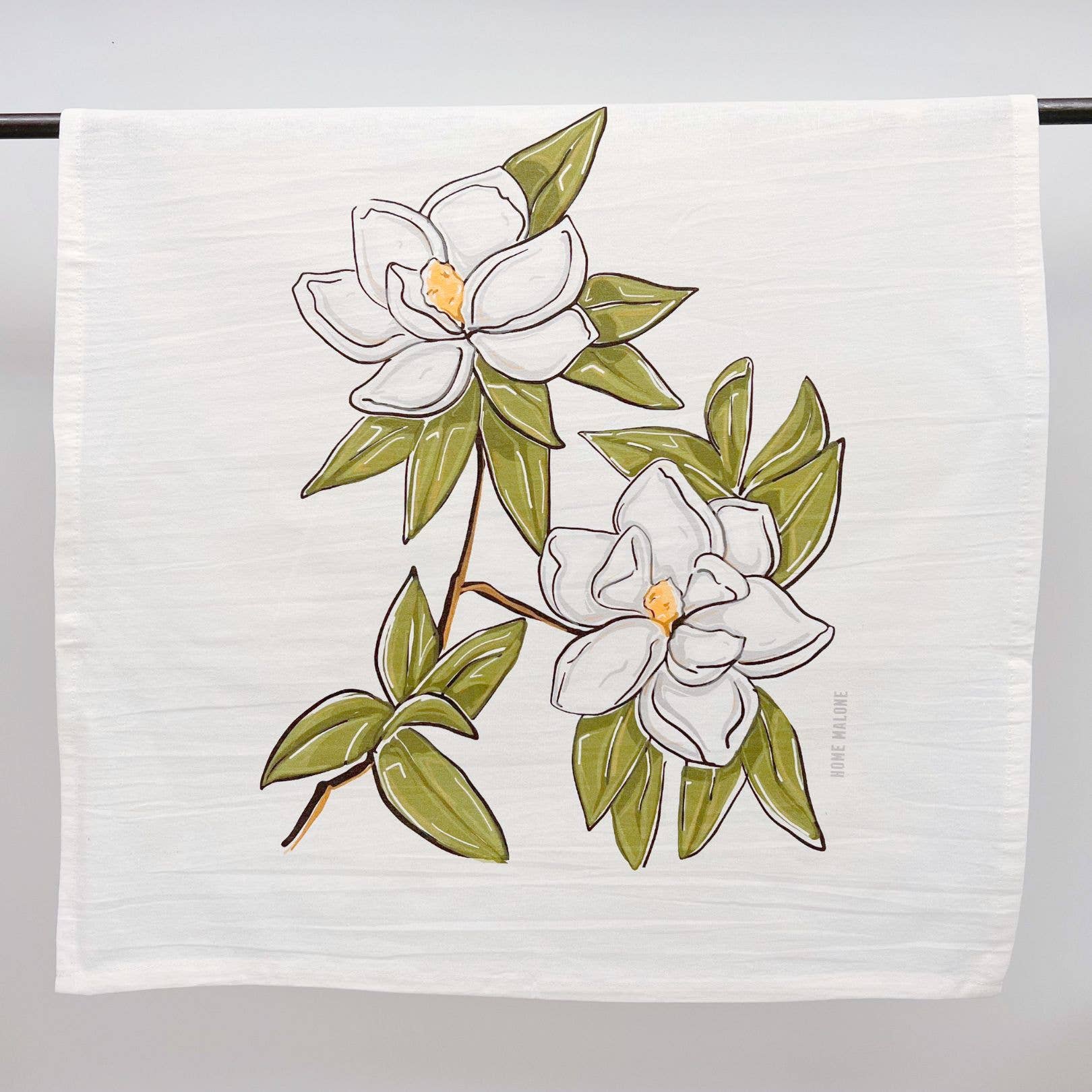 Home Malone Magnolia Dish Towel