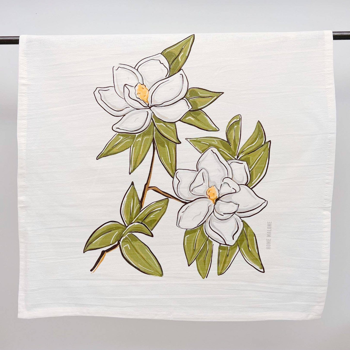 Magnolia Decorative Dish Towel