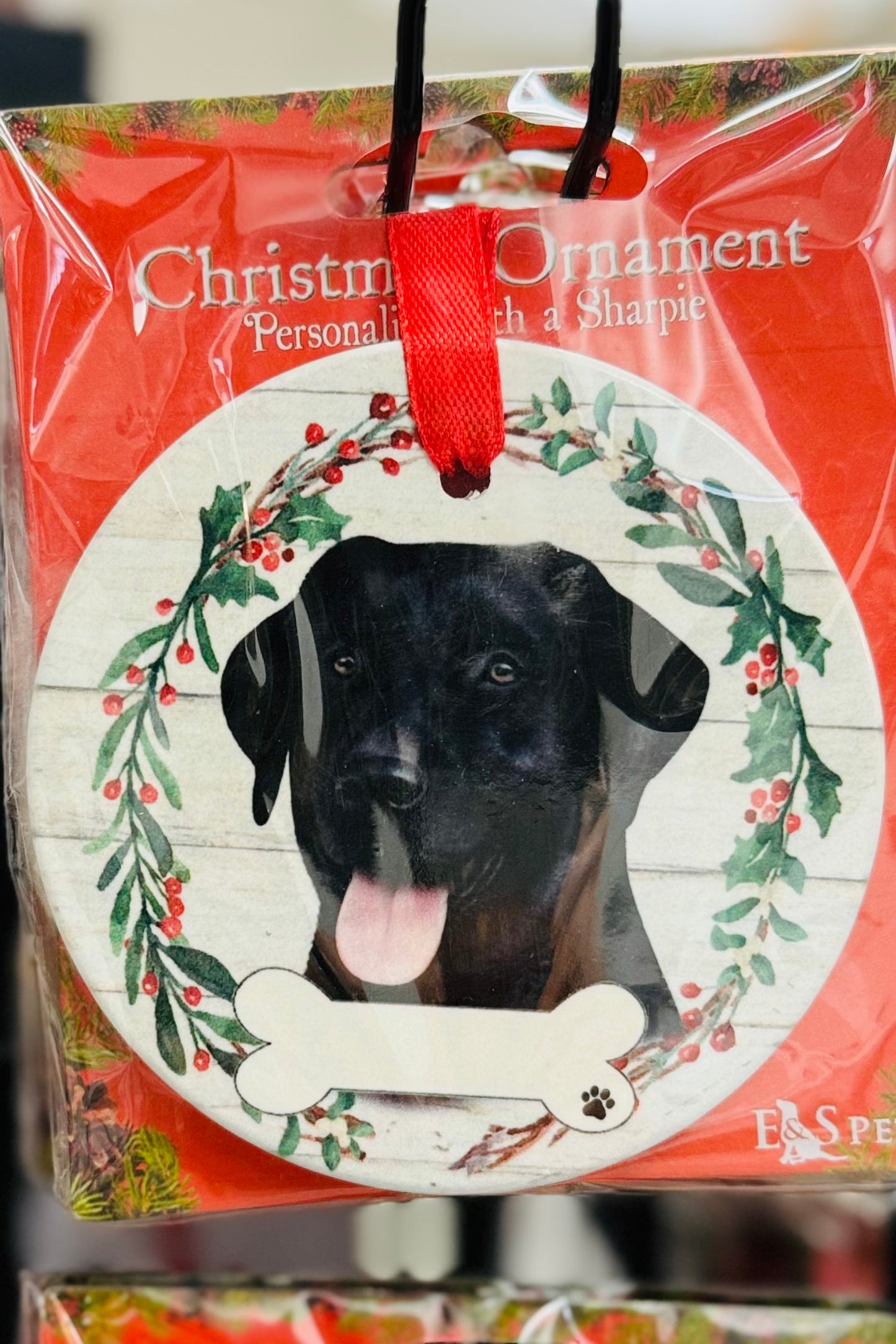 Favorite Pet Breed Ceramic Ornament (Choose from 88 styles)