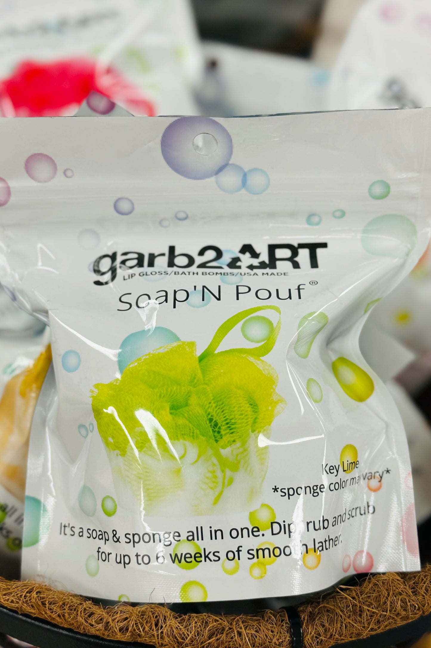 Soap n Pouf by Garb2Art