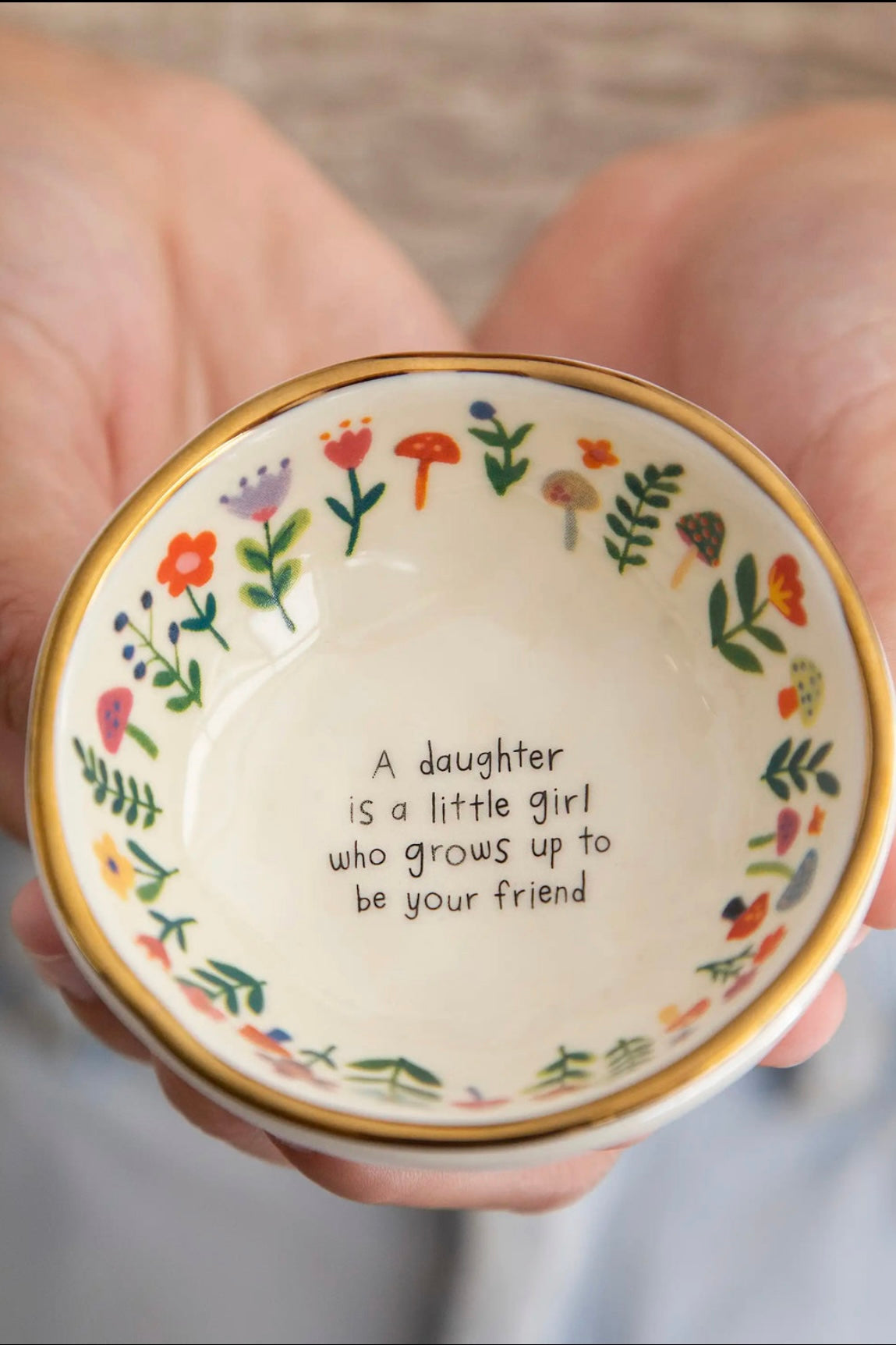 Natural Life Giving Trinket Bowl - Daughter Friend