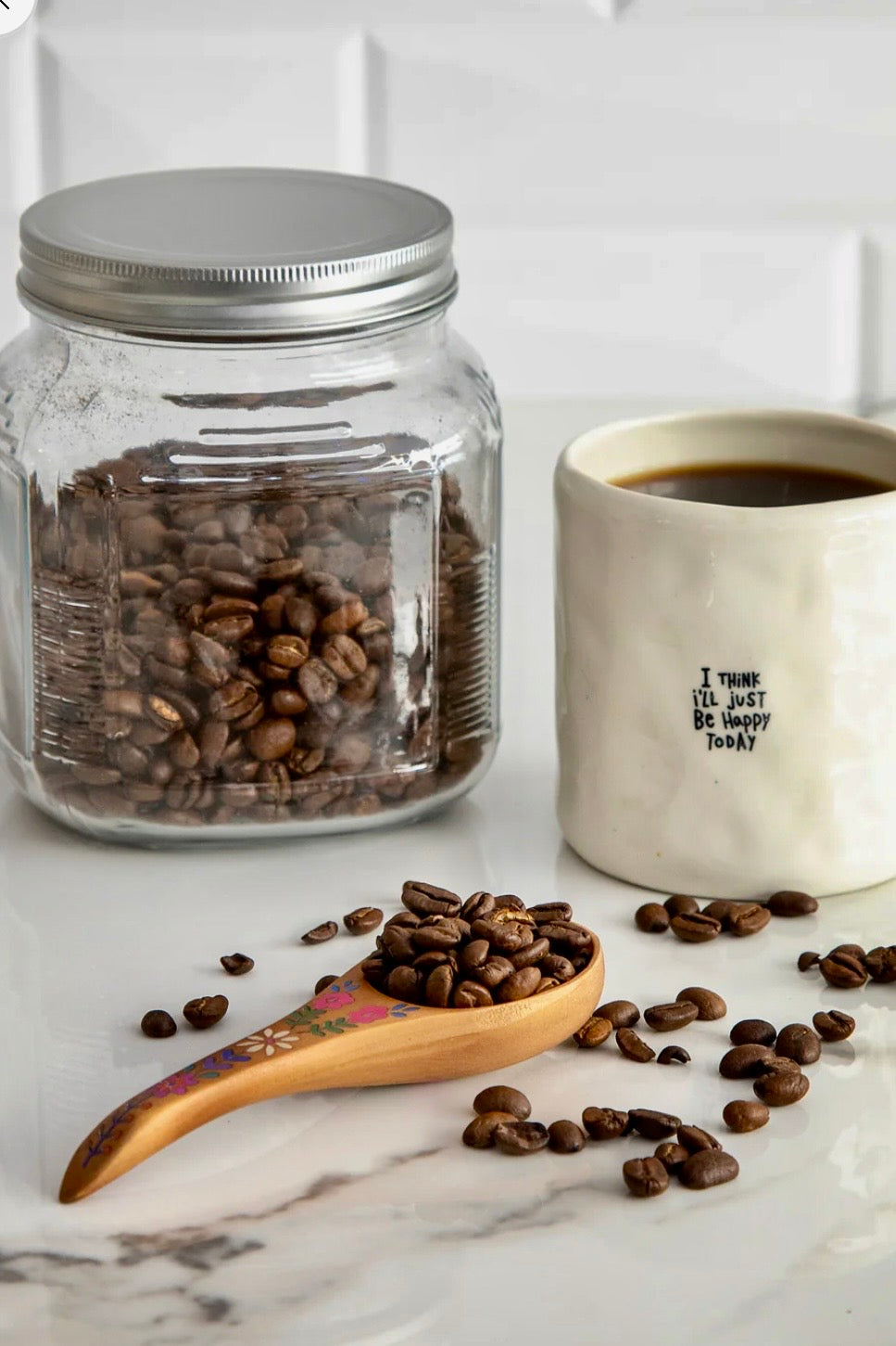 Natural Life Wooden Coffee Scoop