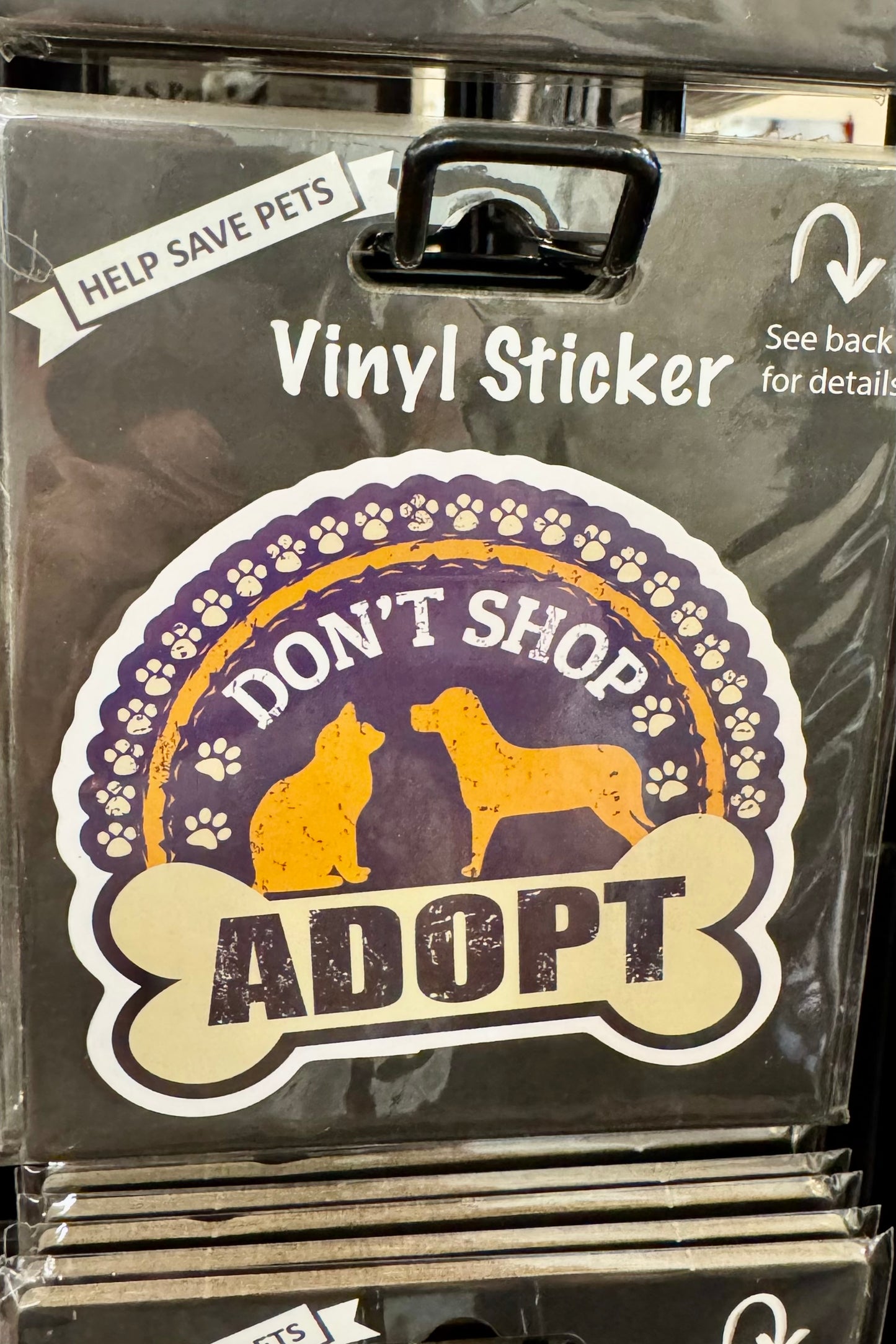 E & S Pets Vinyl Stickers