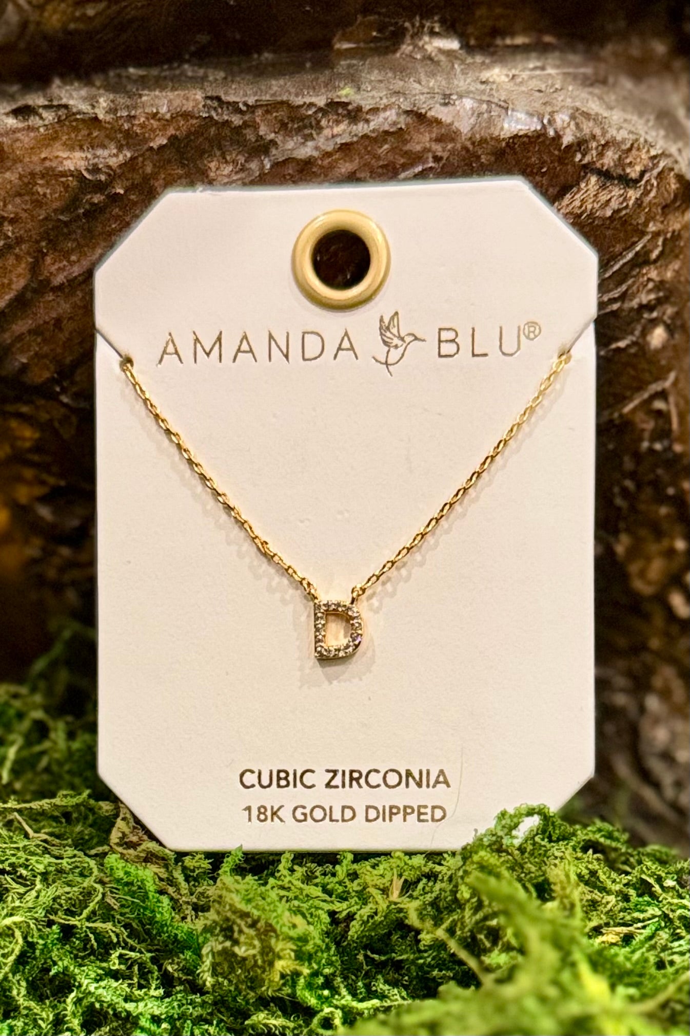 Amanda Blu Initial Necklace in Gold