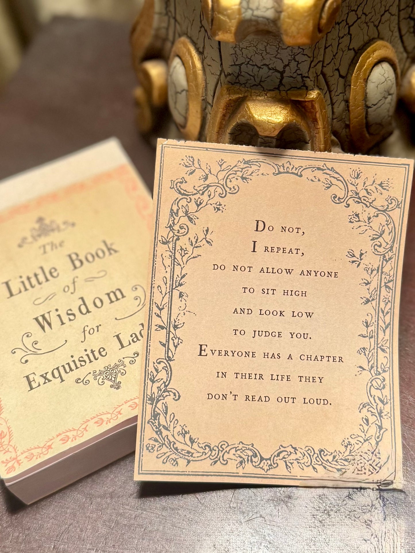 Little Book of Wisdom for Exquisite Ladies- Love Notes