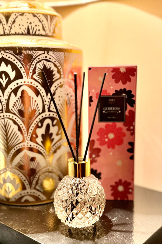 Goddess Faceted Glass Reed Diffuser