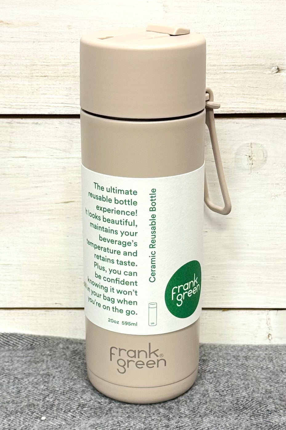 20 oz Frank Green Reusable Bottle with Ceramic Lining- HALF PRICE SUMMER SALE