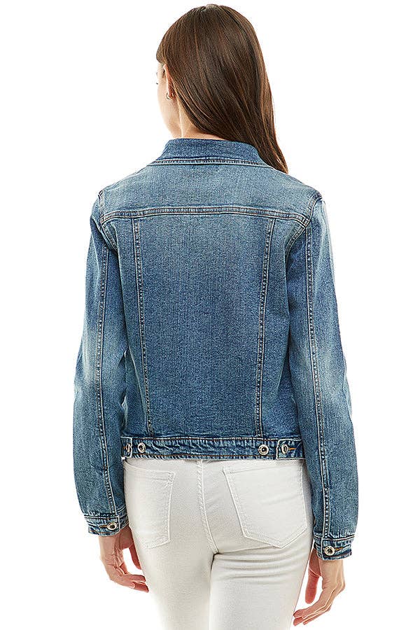 Medium Wash Denim Jacket