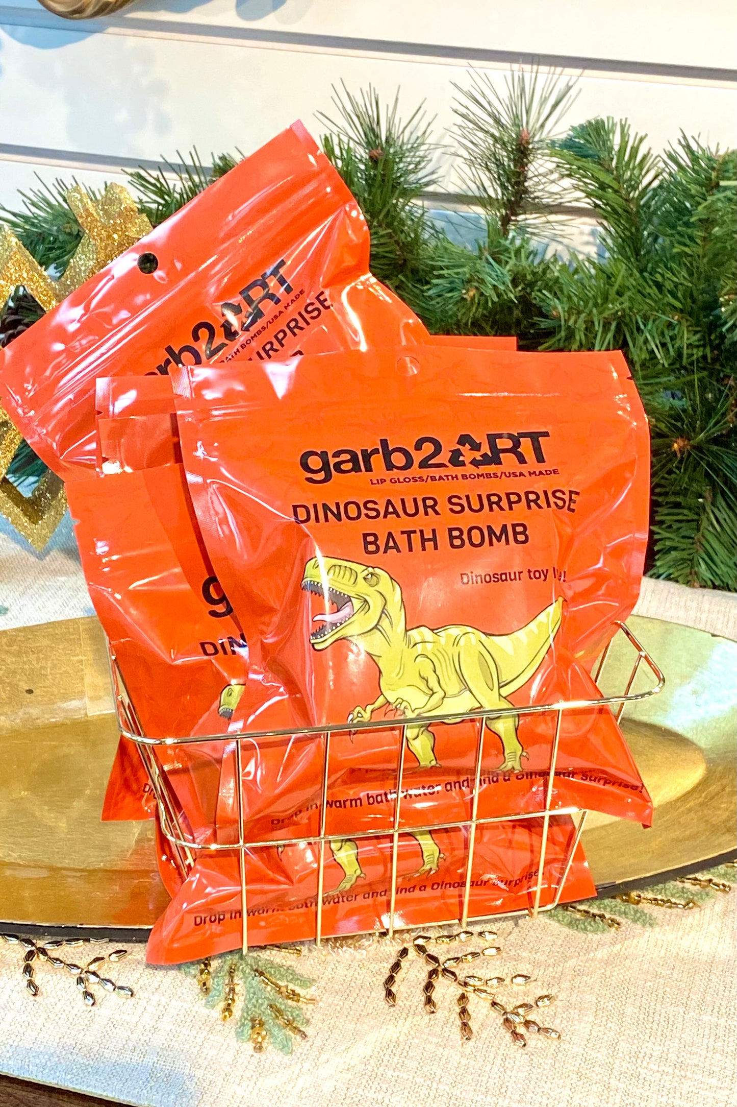 Surprise Bath Bombs by Garb2Art- Choose from 6 Varieties