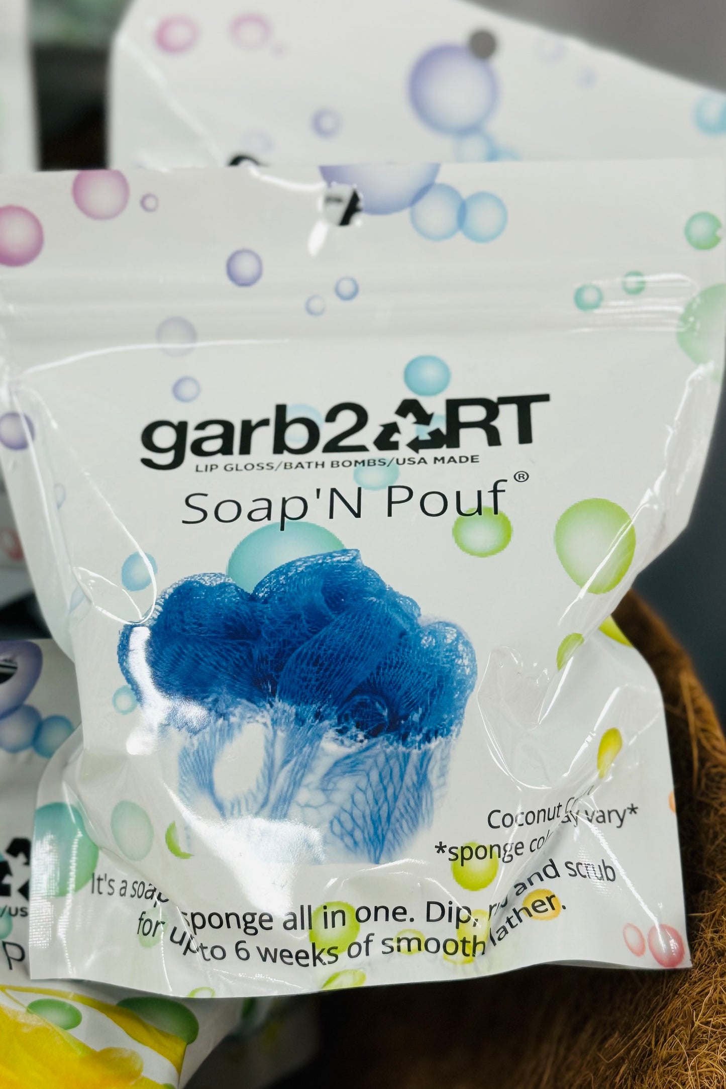 Soap n Pouf by Garb2Art