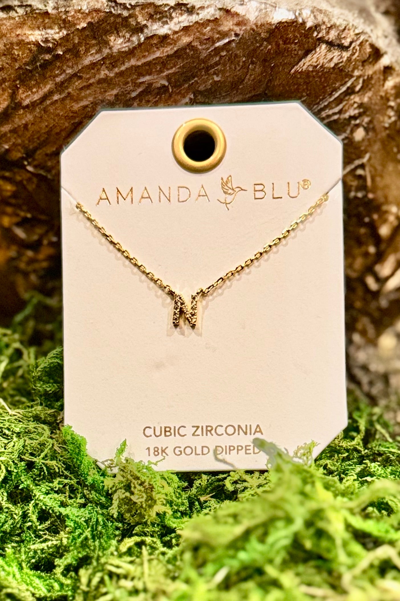 Amanda Blu Initial Necklace in Gold