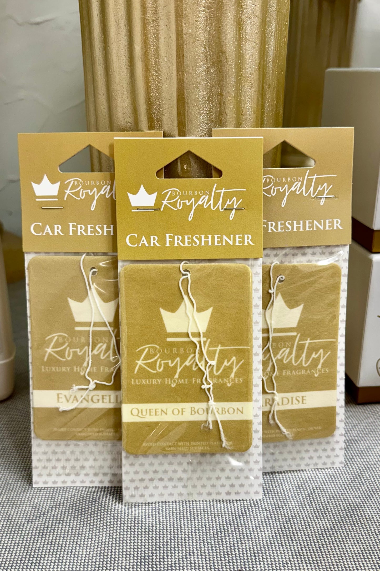 Bourbon Royalty Car Freshener