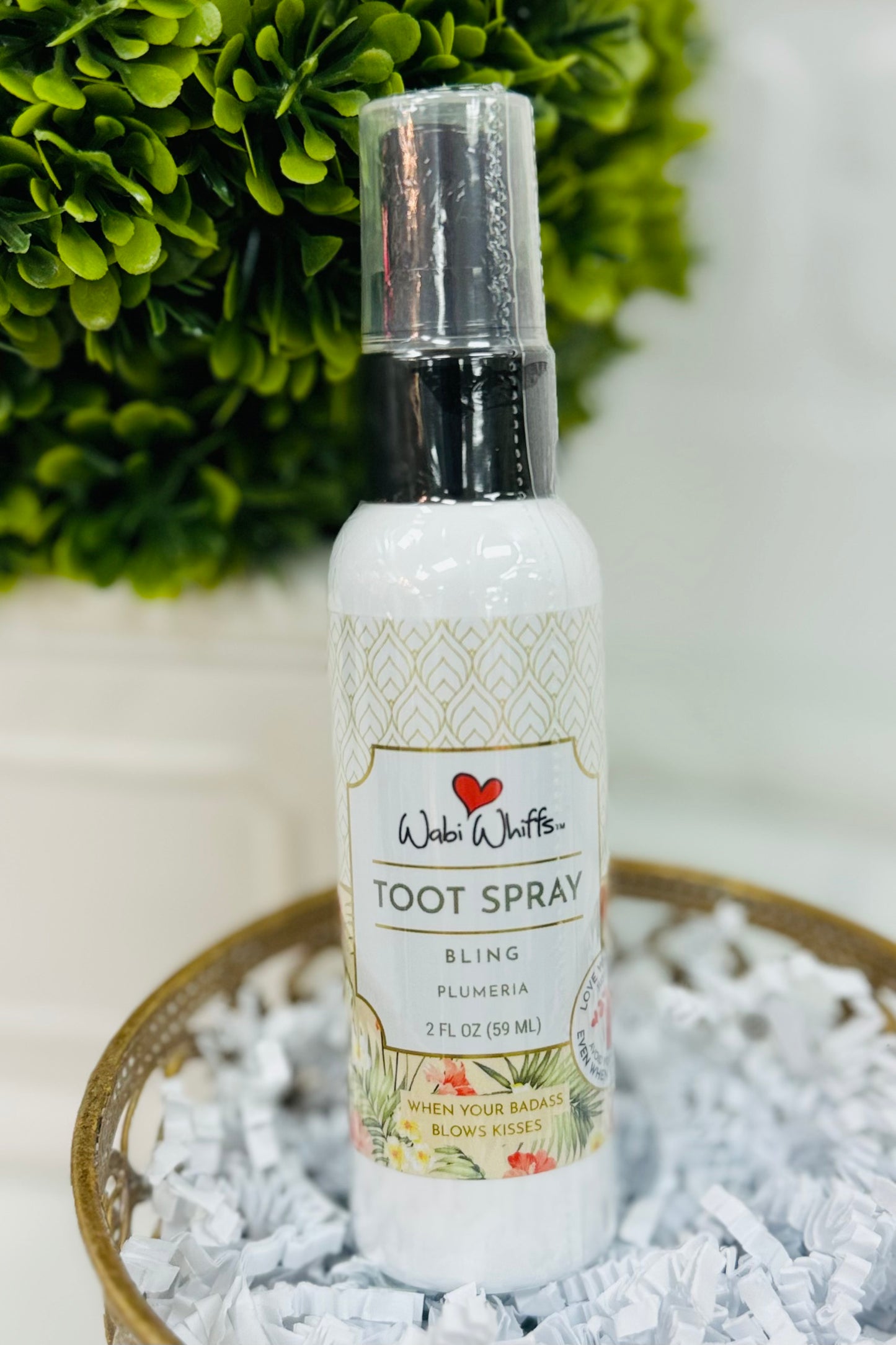 Bling Plumeria Toot Spray by Wabi Whiffs