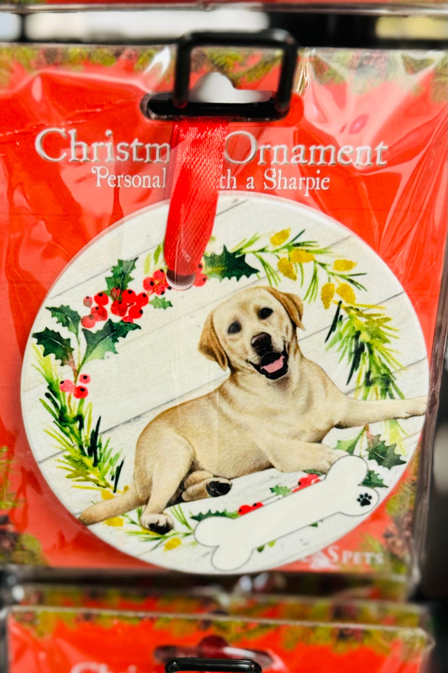 Favorite Pet Breed Ceramic Ornament (Choose from 88 styles)