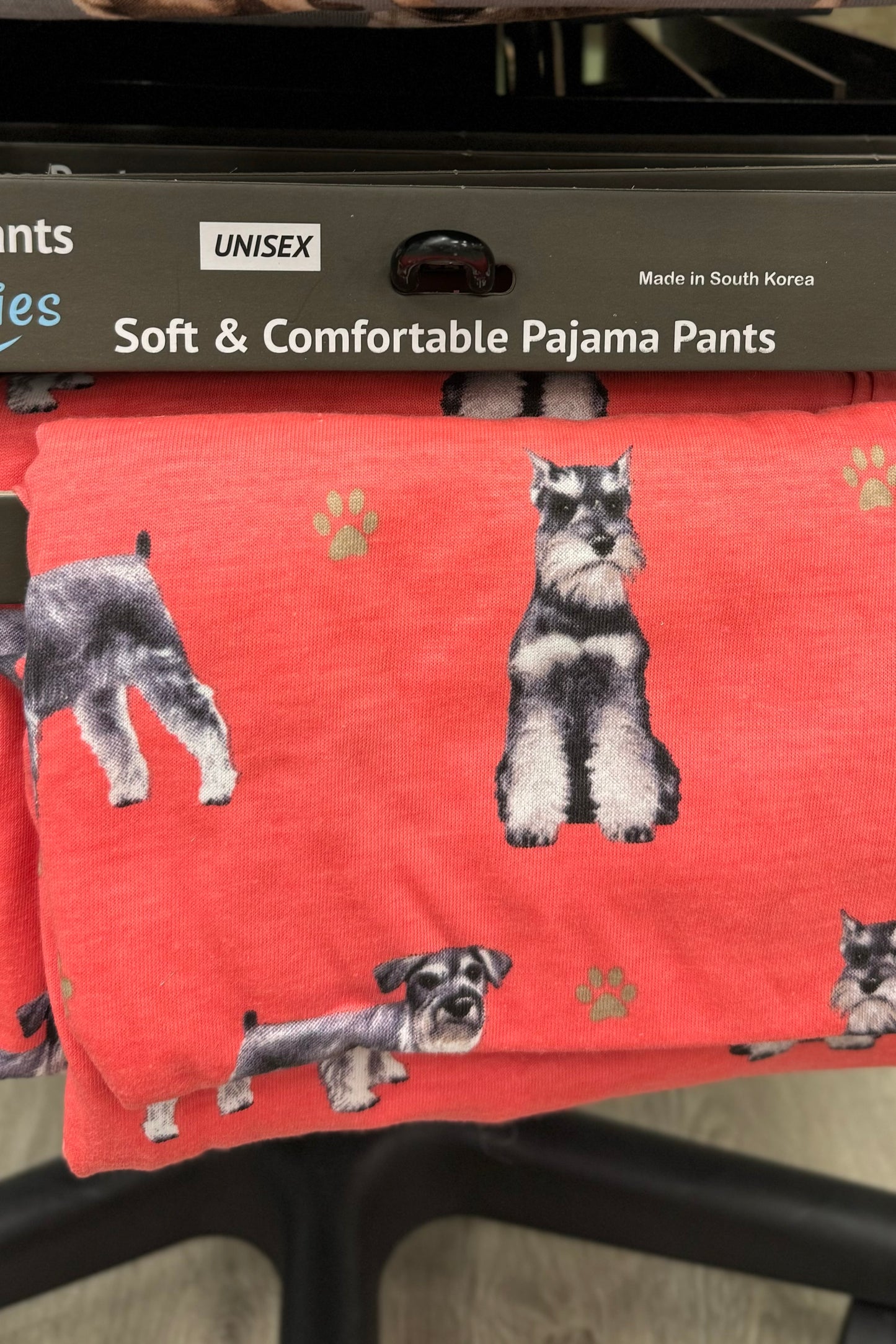 E and S Pets Pajama Pants schnauzer