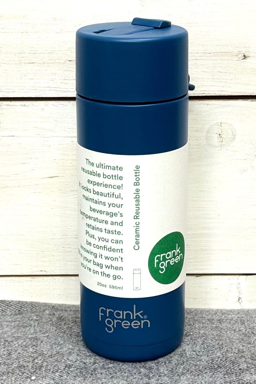 20 oz Frank Green Reusable Bottle with Ceramic Lining- HALF PRICE SUMMER SALE