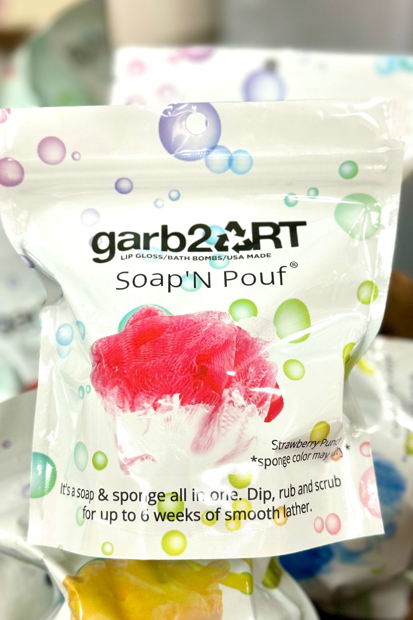 Soap n Pouf by Garb2Art