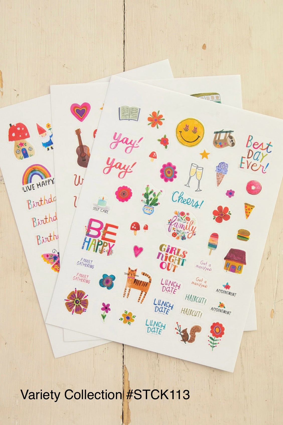 Natural Life Planner Sticker Set (Choose your style.)