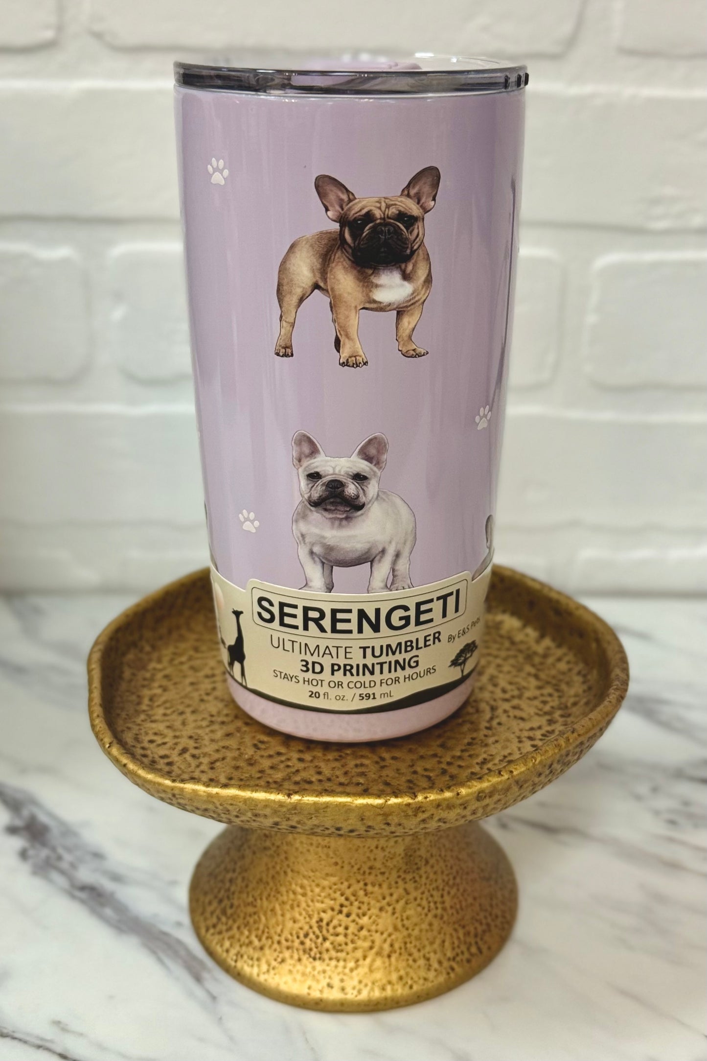 Serengeti Insulated Stainless Steel Pet Breed Tumblers (Select your breed)