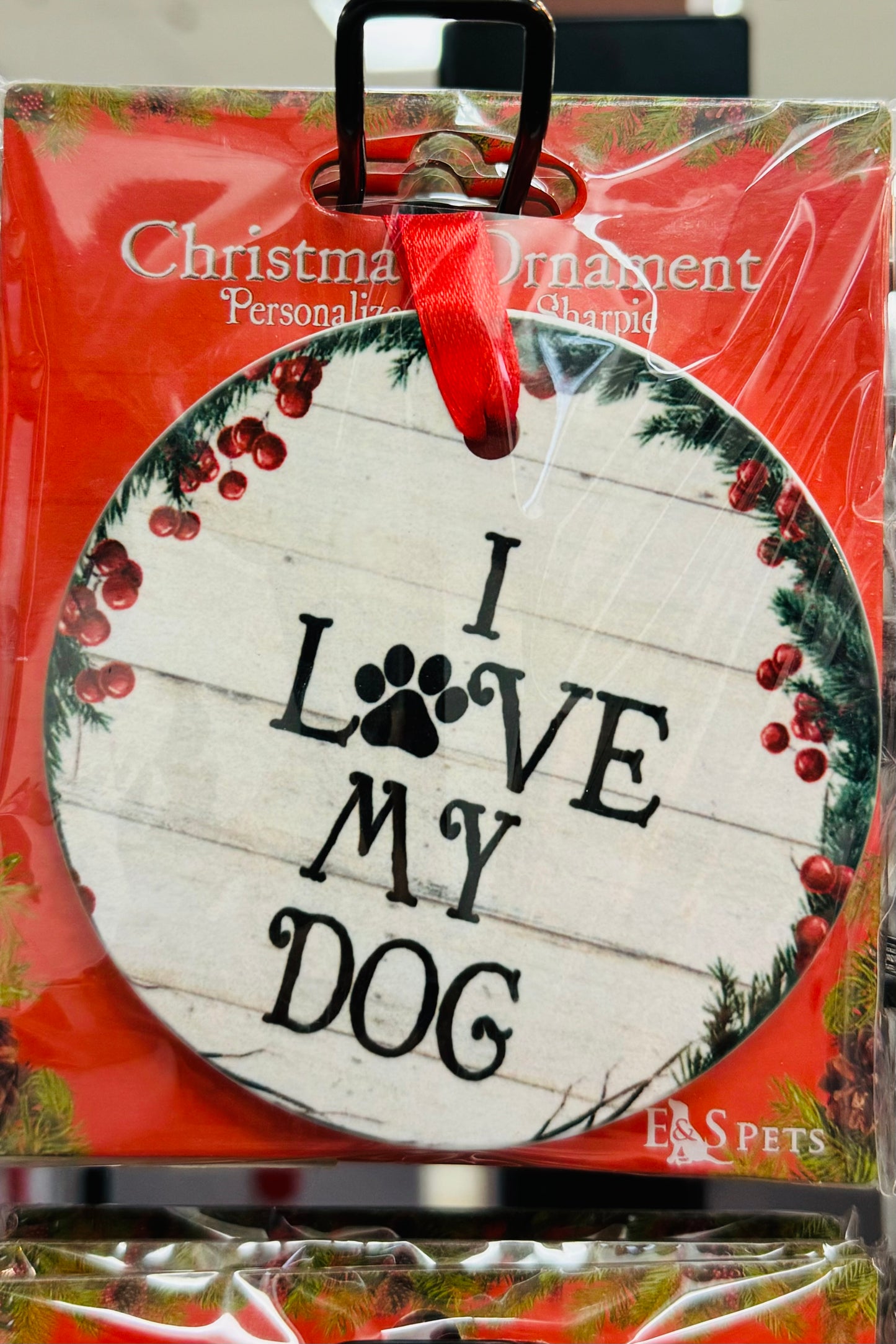 Favorite Pet Breed Ceramic Ornament (Choose from 88 styles)