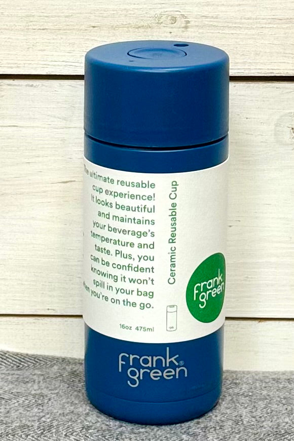 16 oz Frank Green Reusable Bottle with Ceramic Lining- HALF PRICE SUMMER SALE!