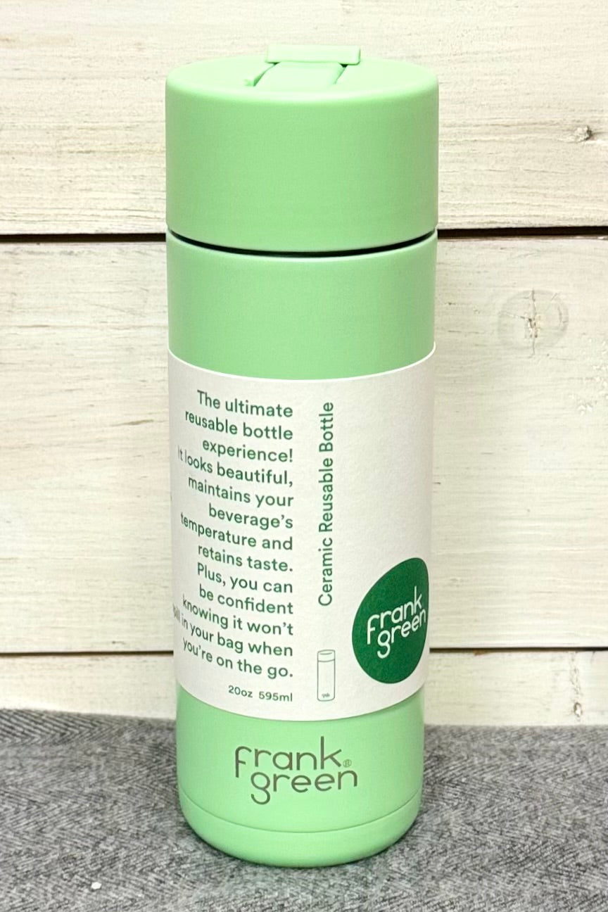 20 oz Frank Green Reusable Bottle with Ceramic Lining- HALF PRICE SUMMER SALE
